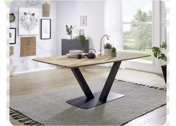 Esstisch Tisch + Massivholz Akazie
+ Echte Schweizer Kante – Bild 3