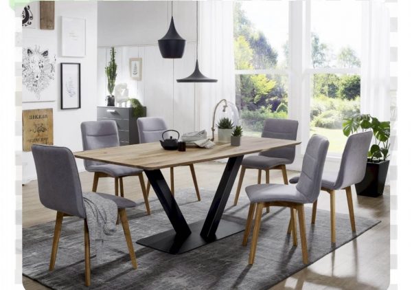 Esstisch Tisch + Massivholz Akazie
+ Echte Schweizer Kante – Bild 2