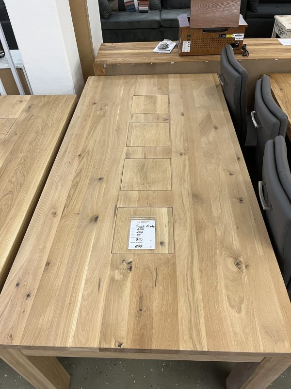 ESSTISCH WILDEICHE GEÖLT
200x76×100 cm