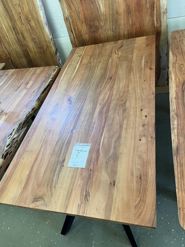Esstisch Tisch + Massivholz Akazie +
Designer Gestell – Bild 8