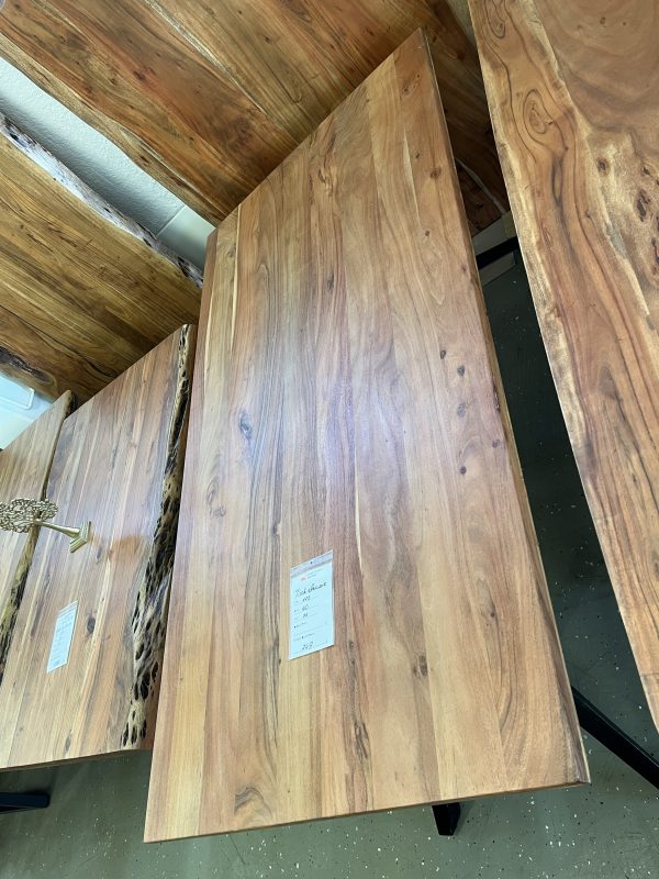Esstisch Tisch + Massivholz Akazie +
Designer Gestell – Bild 11