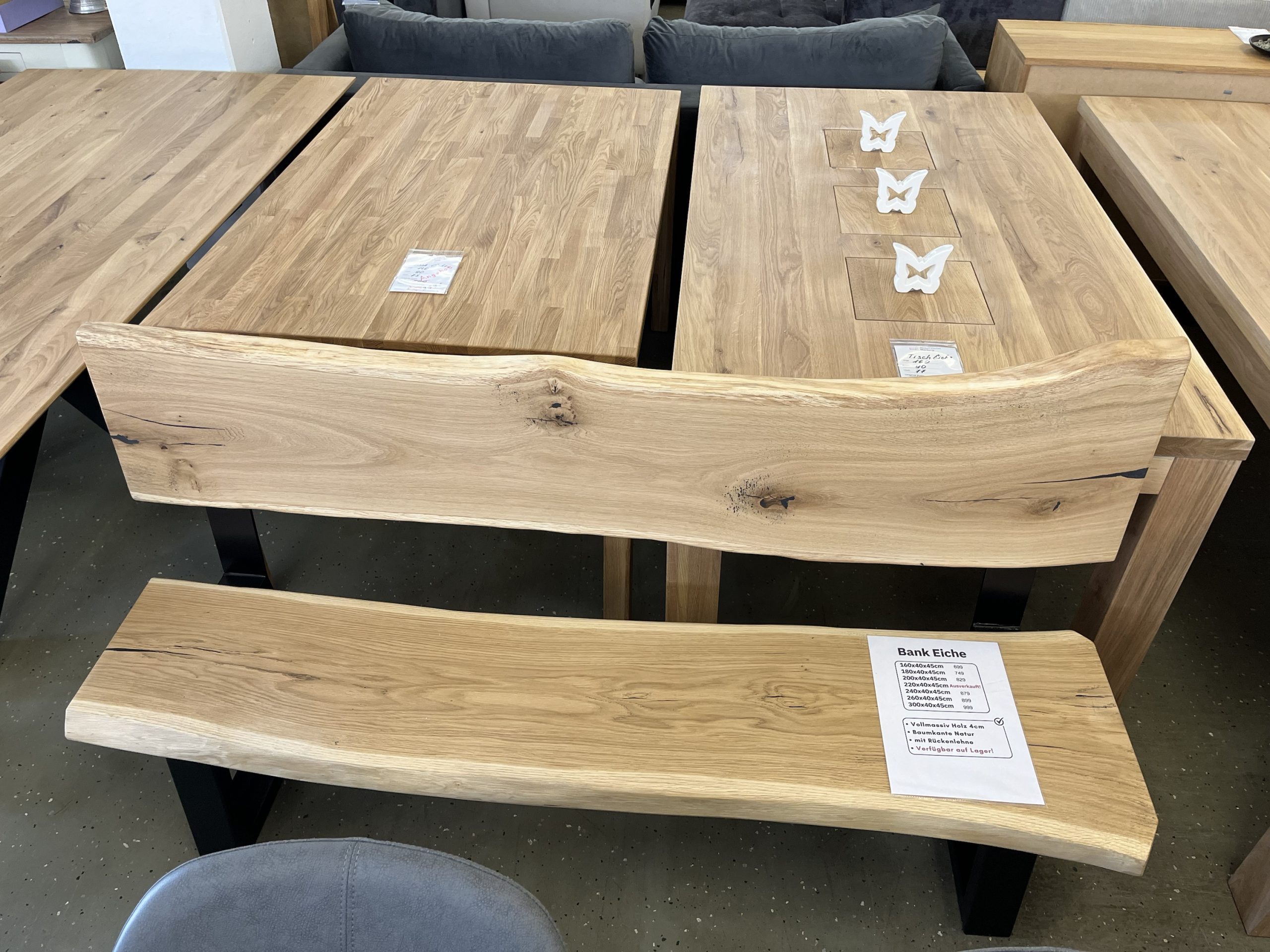 Sitzbank Bank Baumkante Massiv Holz
Eiche in Angebot !!! – Bild 6