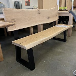 Sitzbank Bank Baumkante Massiv Holz
Eiche in Angebot !!!