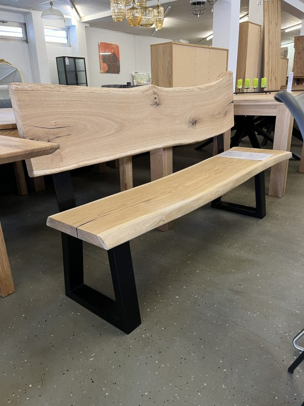 Sitzbank Bank Baumkante Massiv Holz
Eiche in Angebot !!!