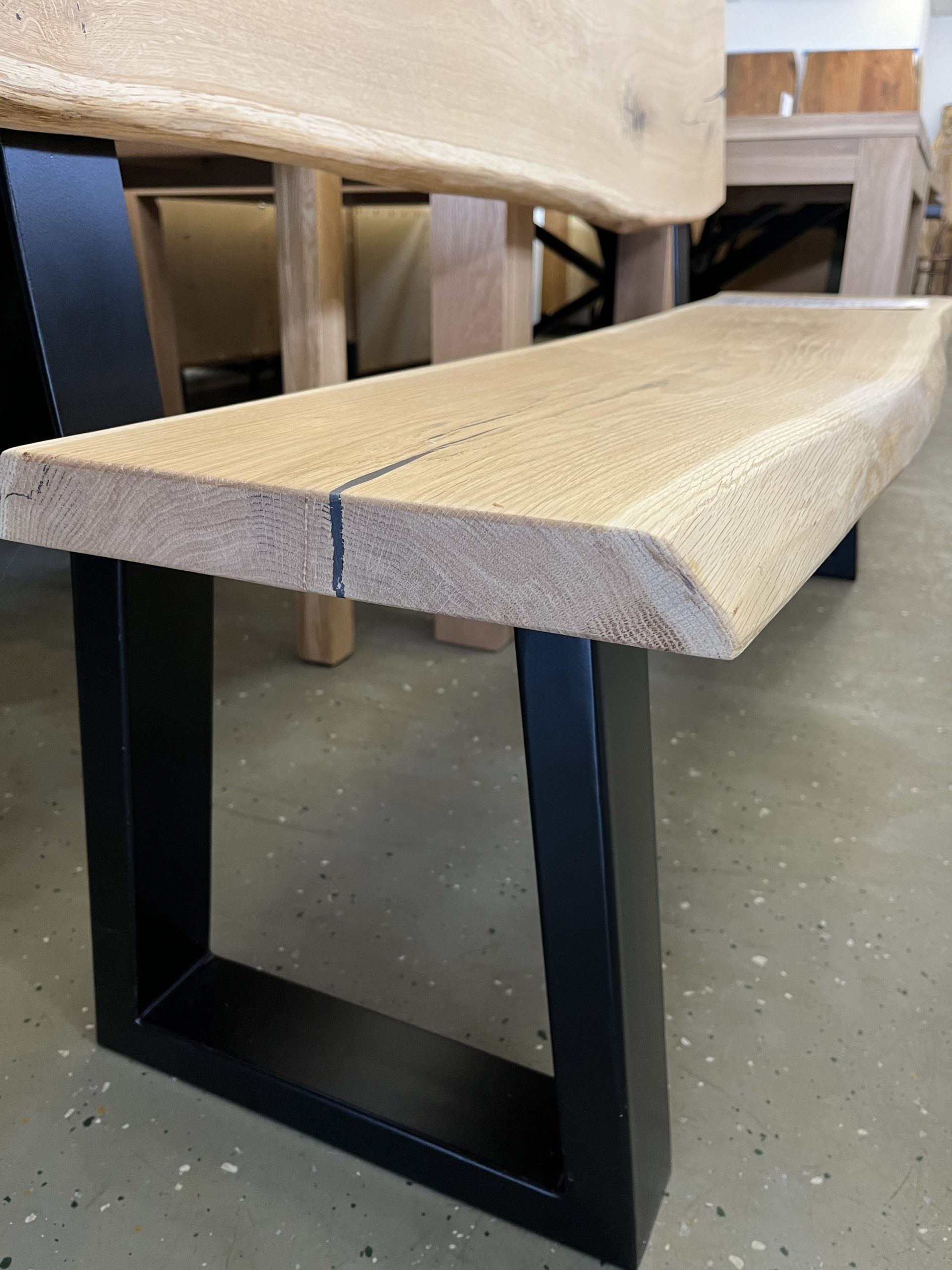 Sitzbank Bank Baumkante Massiv Holz
Eiche in Angebot !!! – Bild 3