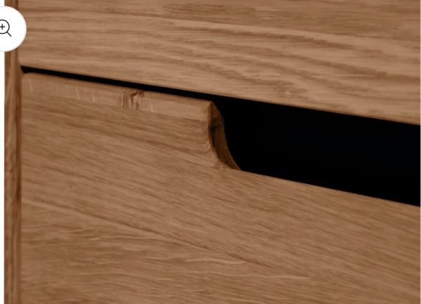 Highboard Kommode Vitrine Front
Massivholz Eiche – Bild 16