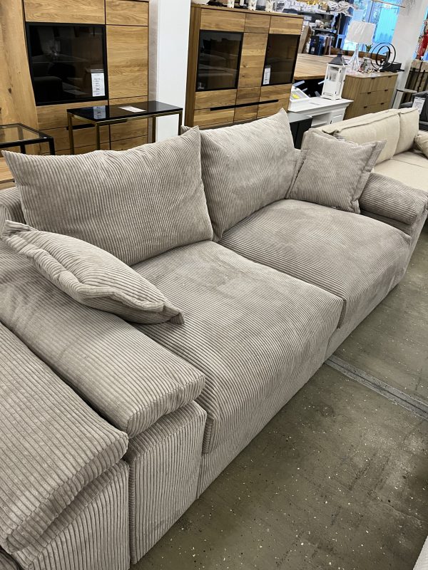 Big-Sofa Wohnlandschaft XXL Mega
Soïa+Sessel+Hocker in Cord – Bild 6