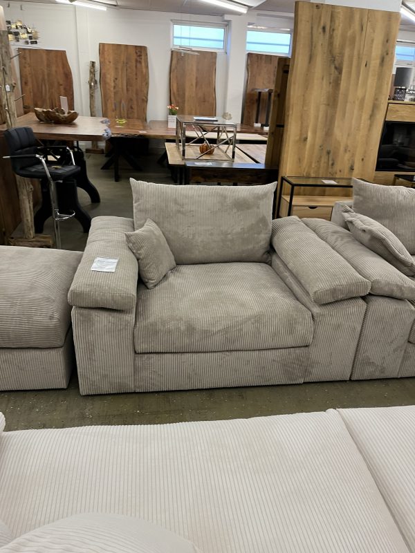 Big-Sofa Wohnlandschaft XXL Mega
Soïa+Sessel+Hocker in Cord – Bild 7