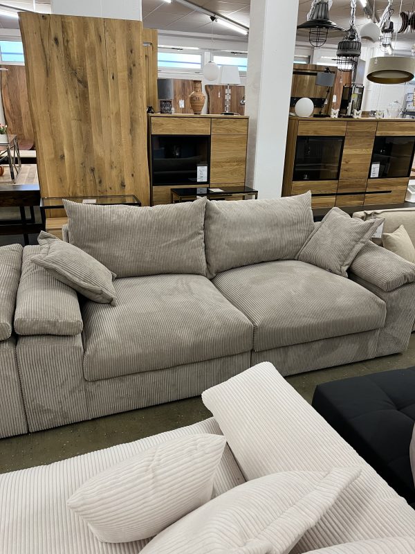 Big-Sofa Wohnlandschaft XXL Mega
Soïa+Sessel+Hocker in Cord