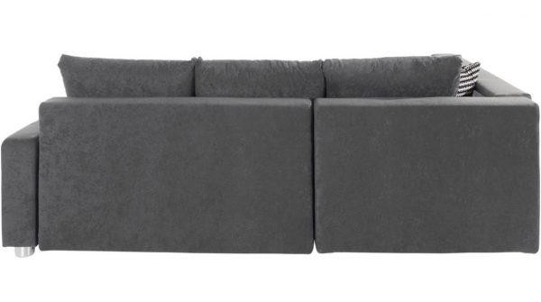 Ecksofa Schlafsofa L-Form inklusive Bettfunktion, Federkern LED Beleuchtung – Bild 4