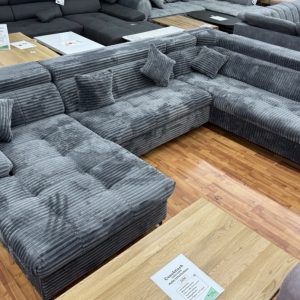 Wohnlandschaft Schlafsofa Sofa Cord
Bettfunktion Stauraum Neu