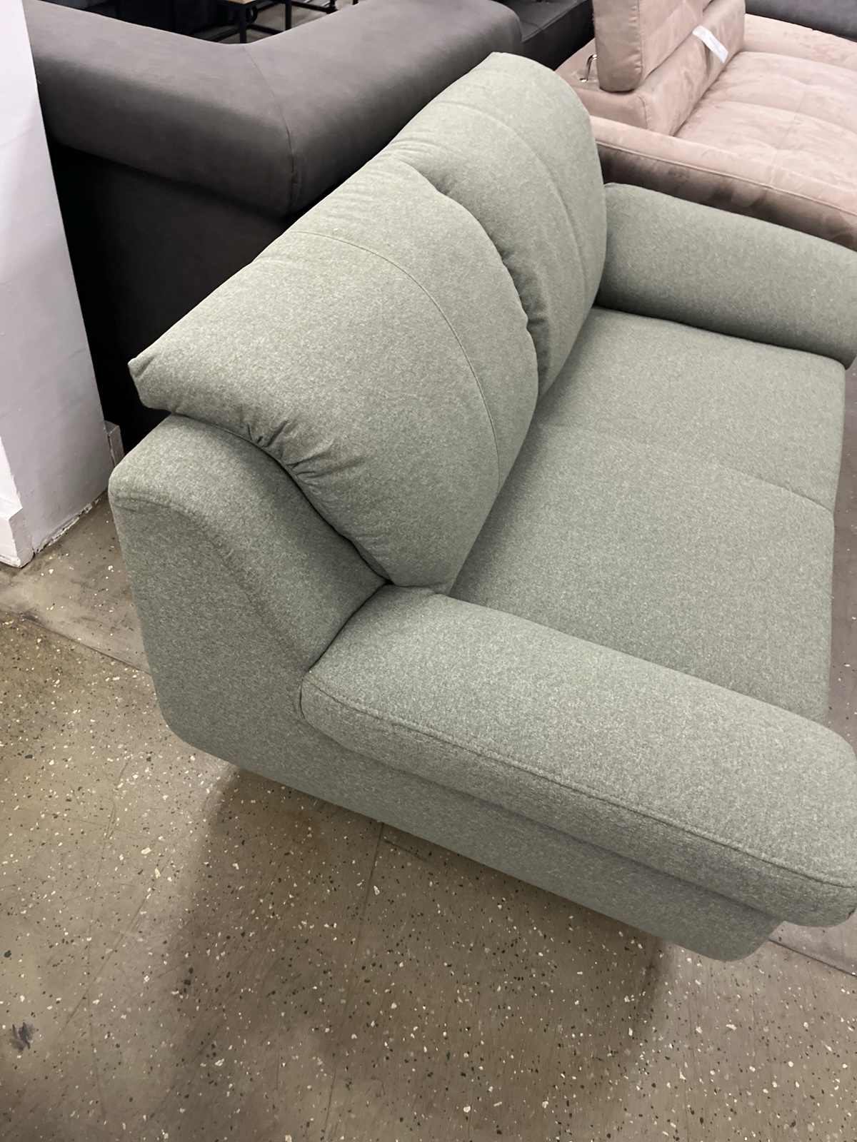 collection Sofa Panama, 2 Sitzer, 2er Couch, Garnitur, 2 er Sofa, 91 x 159 x 80 cm (BxTxH), grün – Bild 5