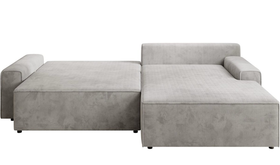 Ecksofa Schlafsofa mit Bettkasten, Couch in L-Form, Breite 245 cm – Bild 13