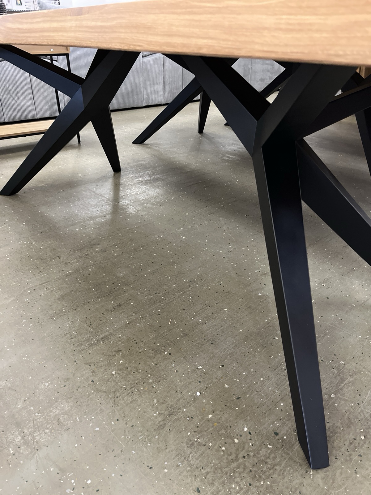 Esstisch aus Eiche Massiv mit Baumkante 280x100x75 cm 60 mm Stark gedoppelt ❗️ – Bild 12