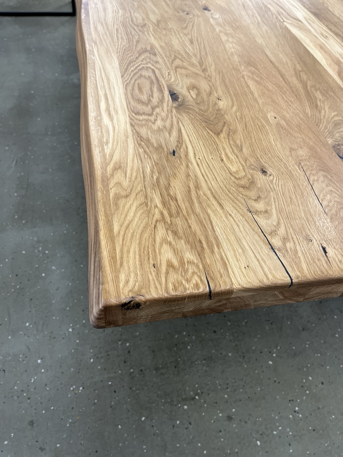 Esstisch aus Eiche Massiv mit Baumkante 280x100x75 cm 60 mm Stark gedoppelt ❗️ – Bild 14