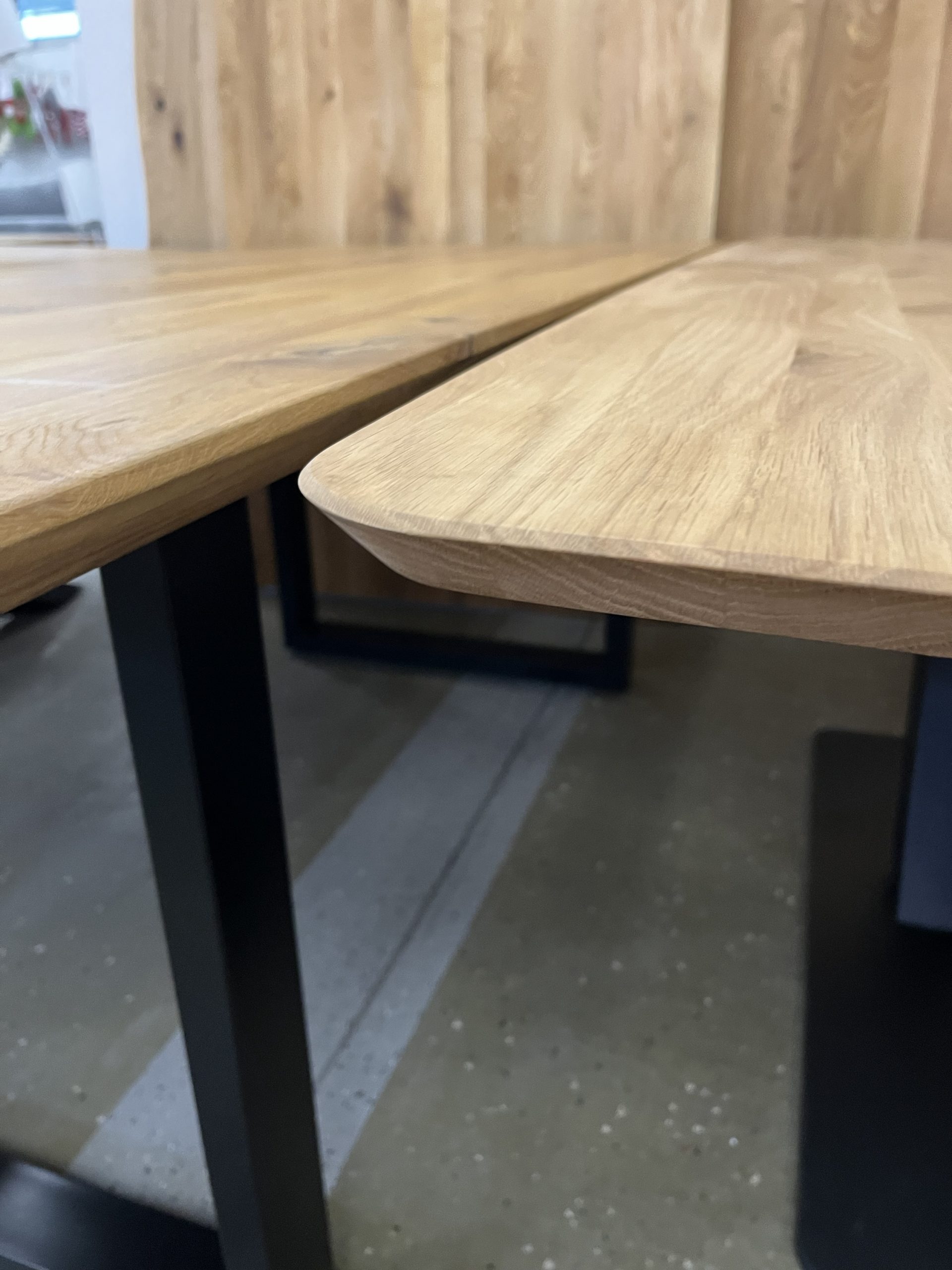 Esstisch aus Eiche Massiv 180x90x75 cm 30 mm Stark – Bild 5