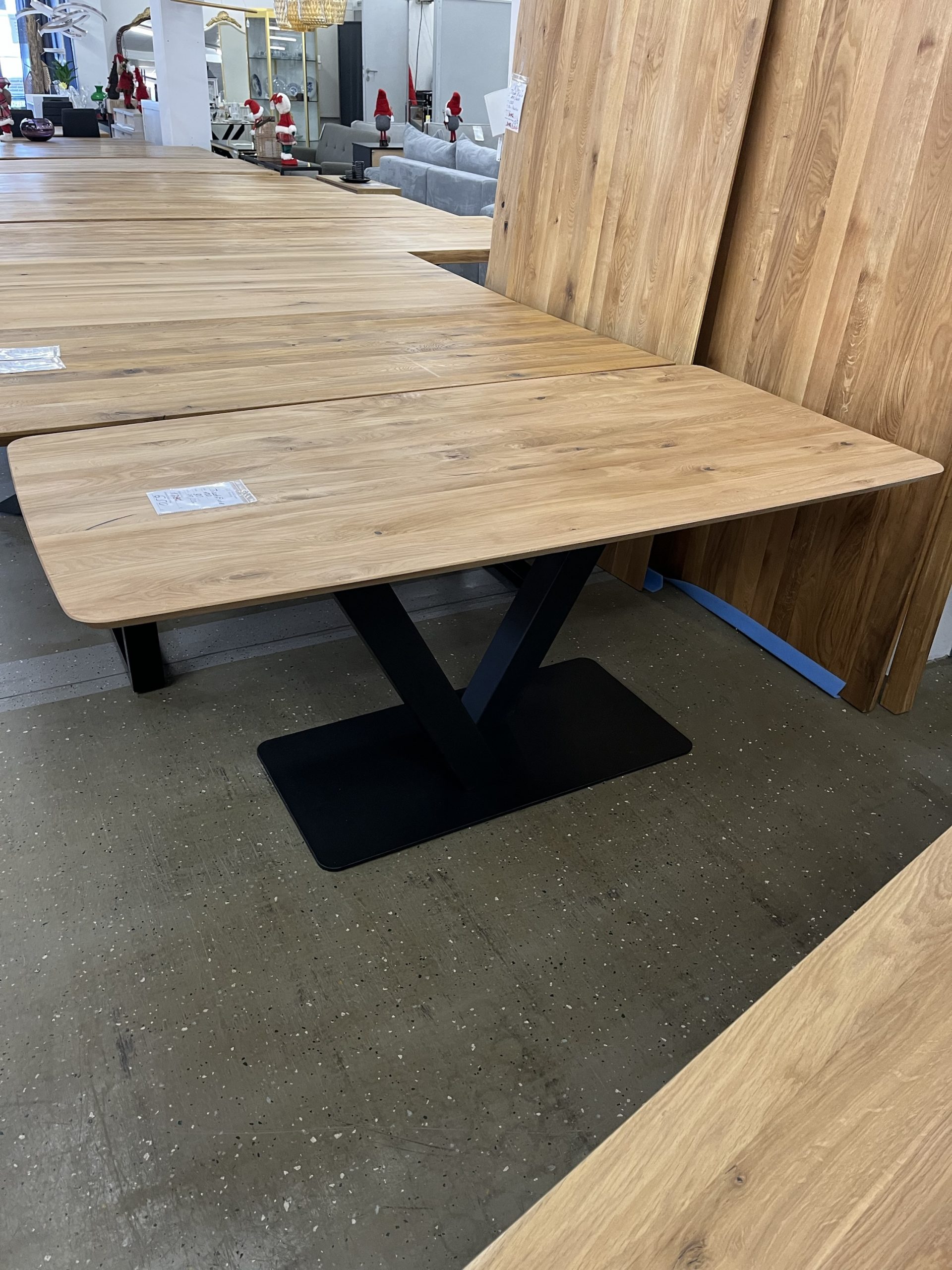 Esstisch aus Eiche Massiv 180x90x75 cm 30 mm Stark