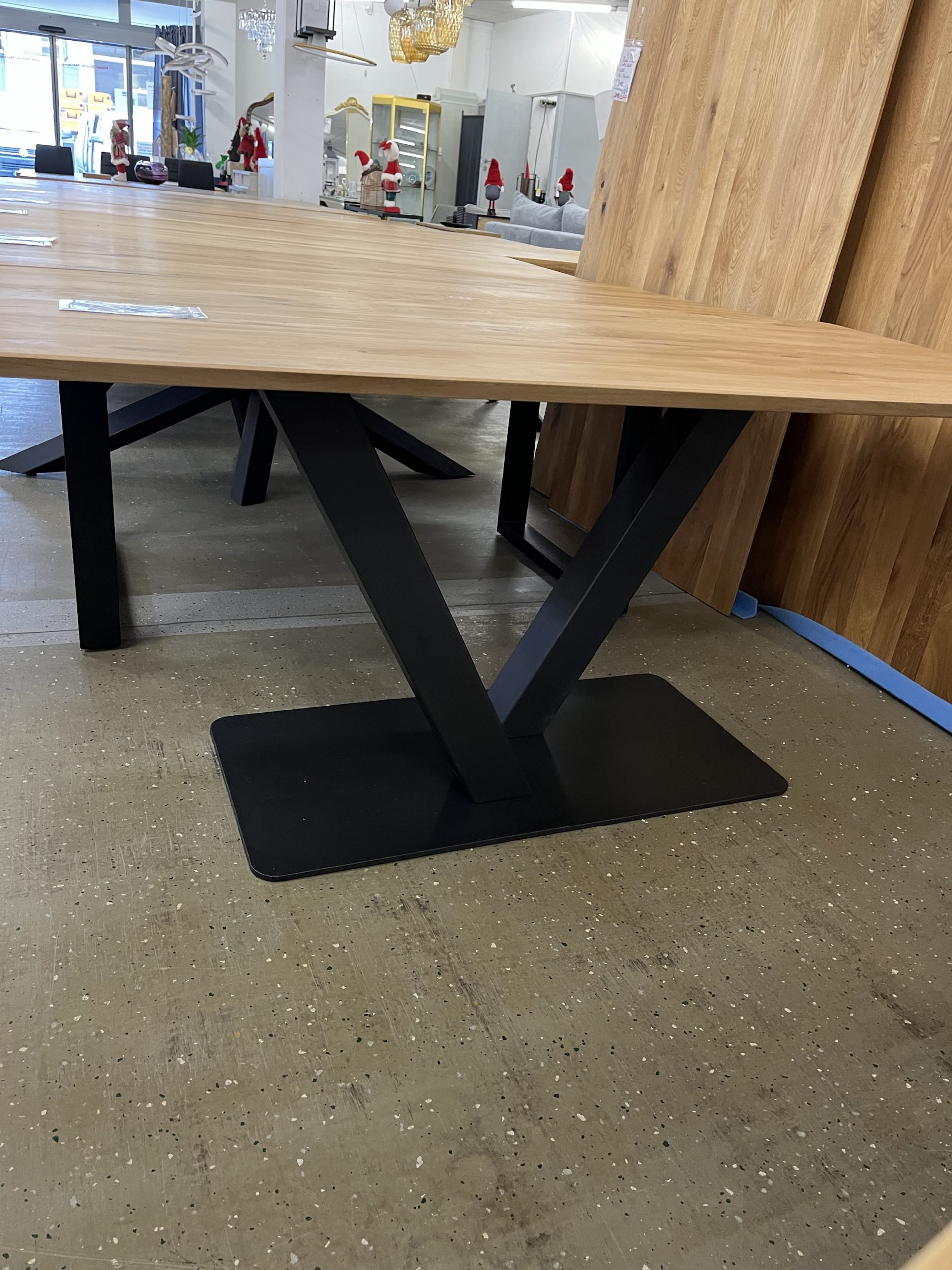 Esstisch aus Eiche Massiv 180x90x75 cm 30 mm Stark – Bild 9