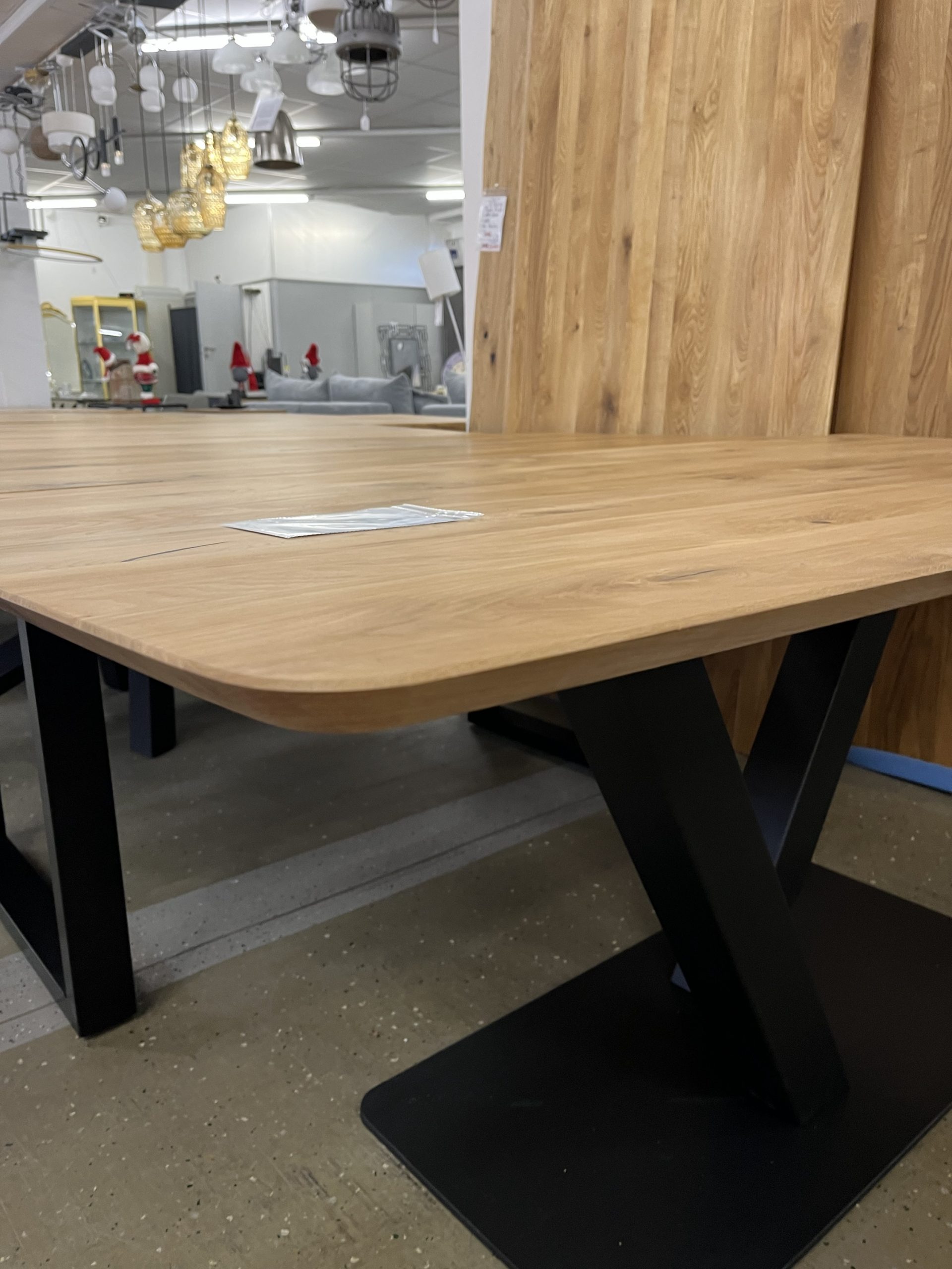 Esstisch aus Eiche Massiv 180x90x75 cm 30 mm Stark – Bild 12