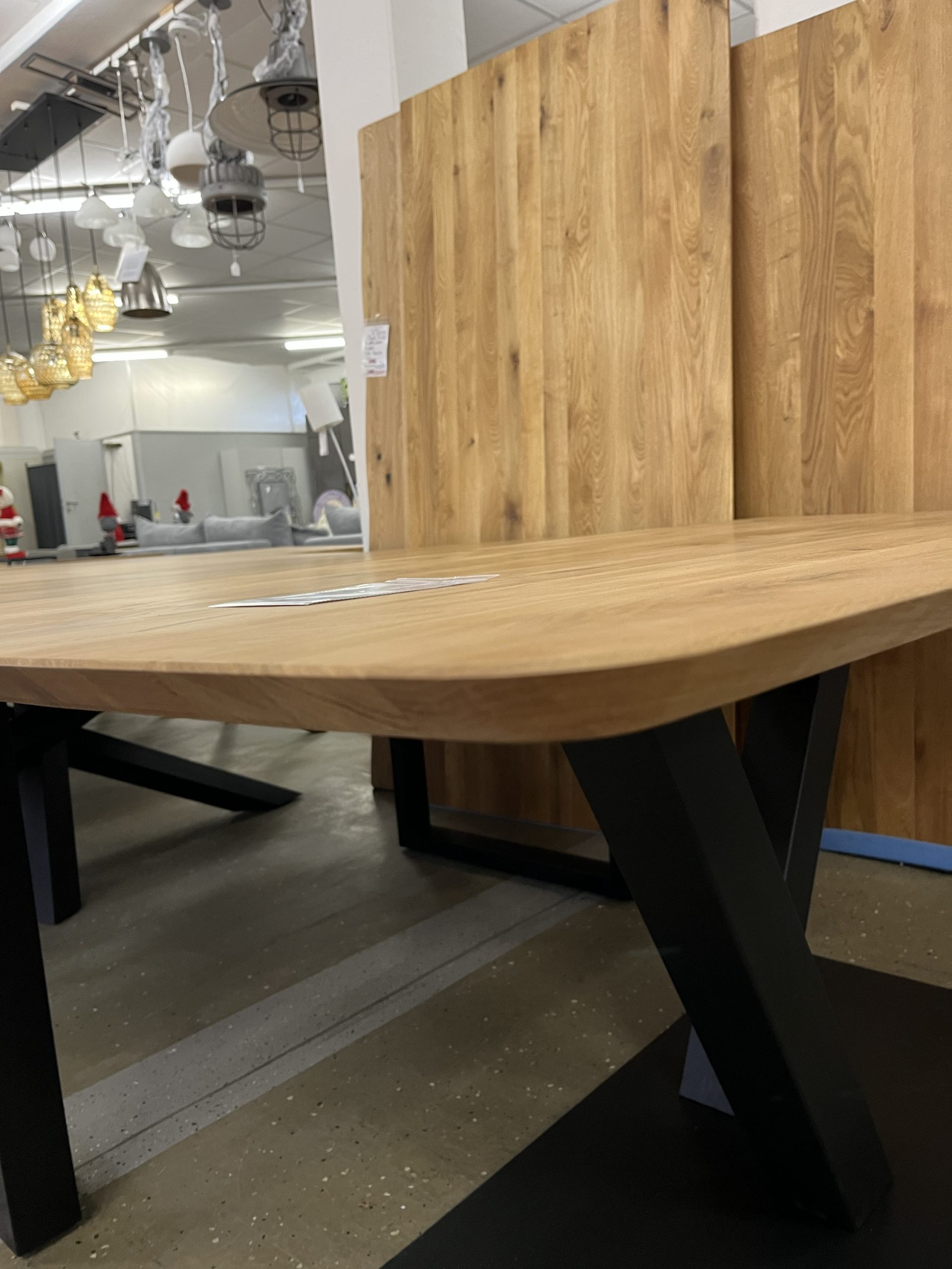 Esstisch aus Eiche Massiv 180x90x75 cm 30 mm Stark – Bild 13