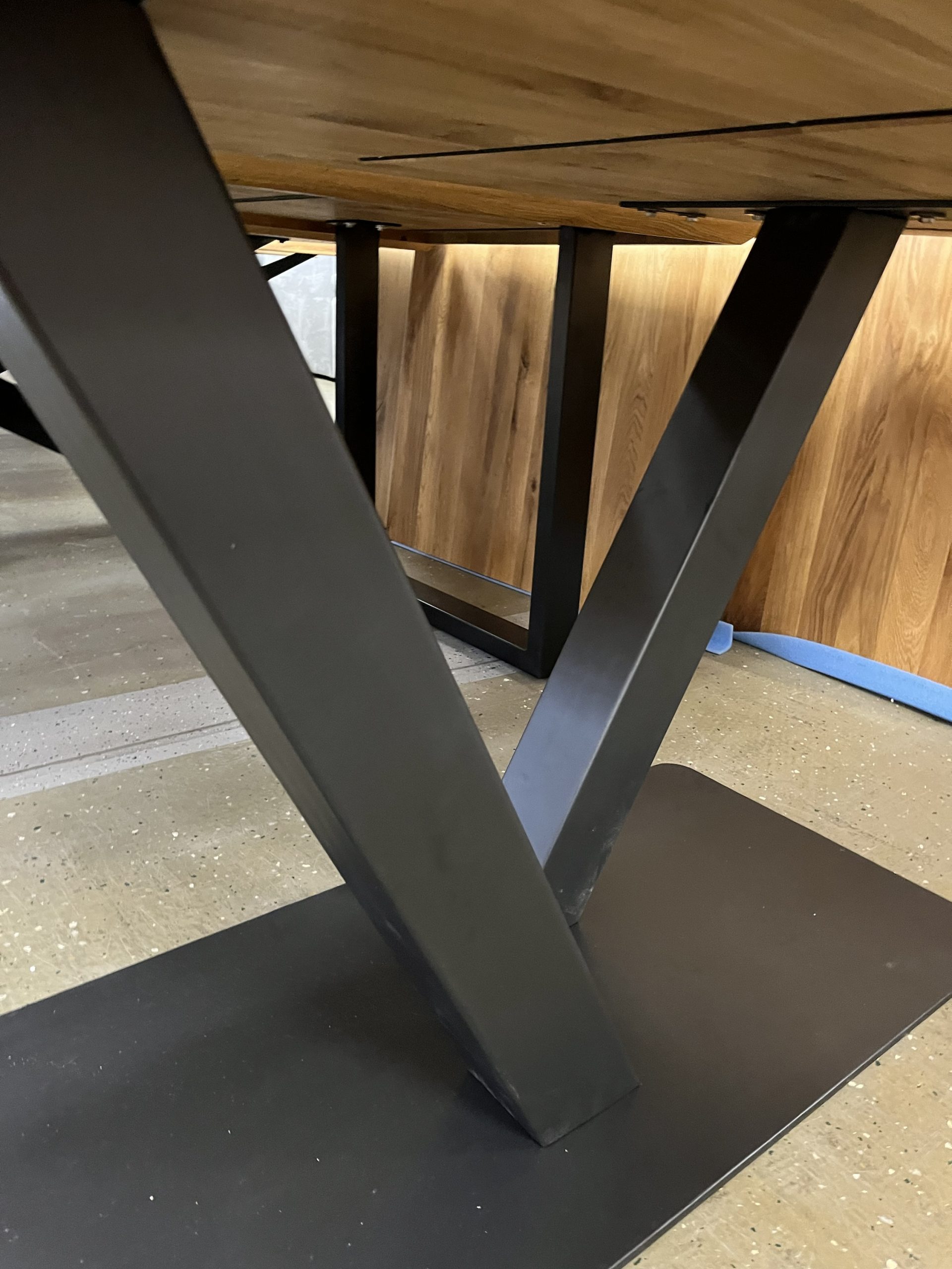 Esstisch aus Eiche Massiv 180x90x75 cm 30 mm Stark – Bild 15