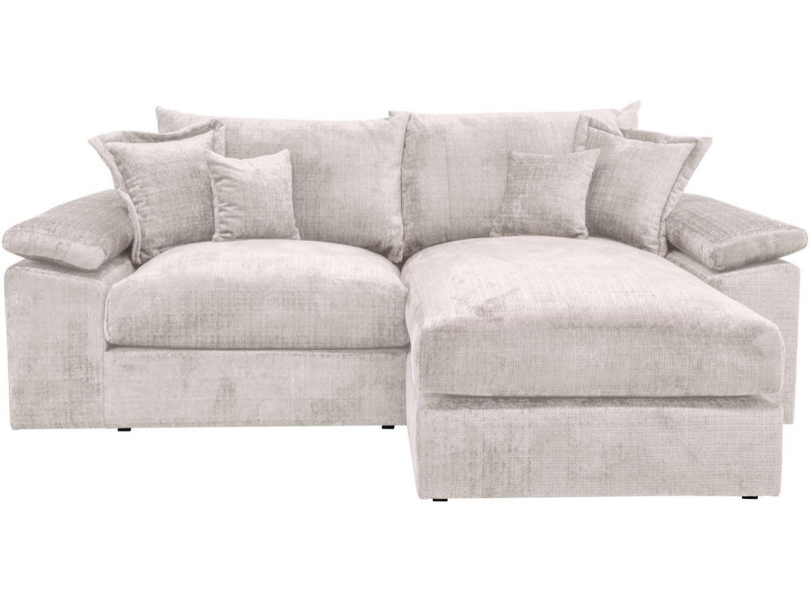 Ecksofa Mega-Sofa, XL L-Form, B: 246 cm
Bezug: Chenille-Struktur – Bild 2